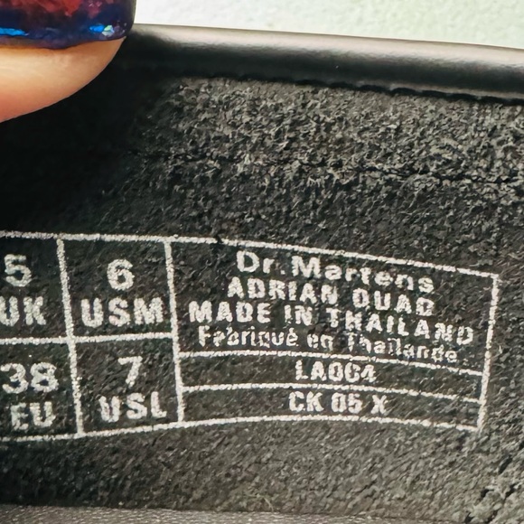 Dr. Martens Black platform Loafers with Tassels - Picture 4 of 4